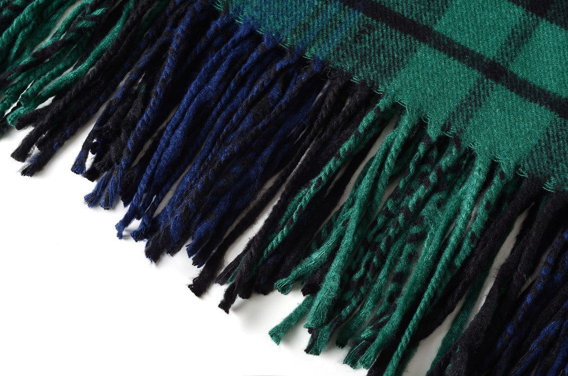 SC-TTN-BKWAT | Black Watch Tartan Plaid Scarf Shawl - www.signareusa.com