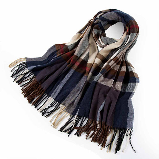 SC-TTN-LGPD | Large Plaid Tartan Plaid Scarf Shawl - www.signareusa.com