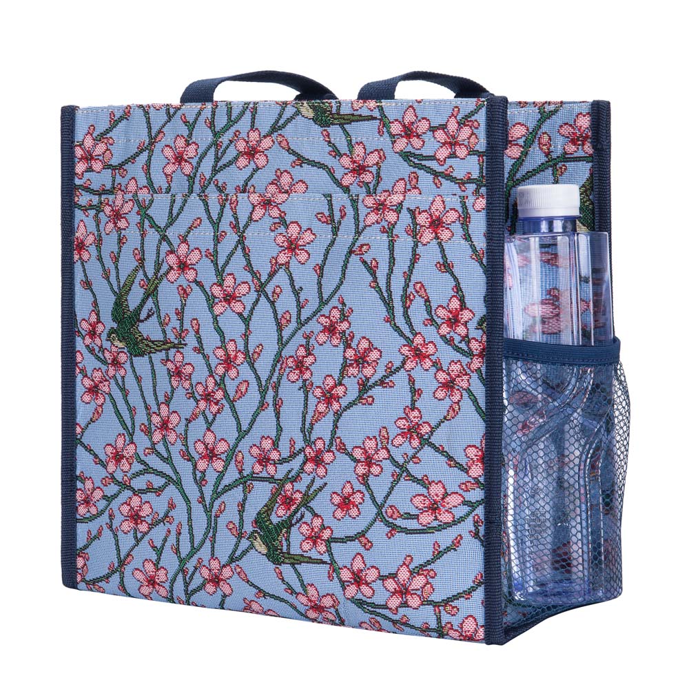 SHOP-BLOS | ALMOND BLOSSOM AND SWALLOW SHOPPER BAG - www.signareusa.com