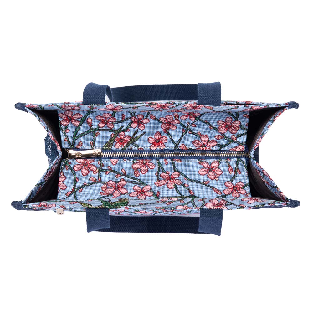 SHOP-BLOS | ALMOND BLOSSOM AND SWALLOW SHOPPER BAG - www.signareusa.com