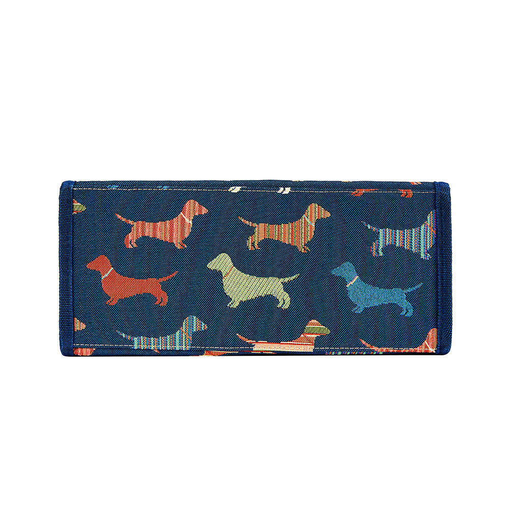 Dachshund Blue Shopper Bag