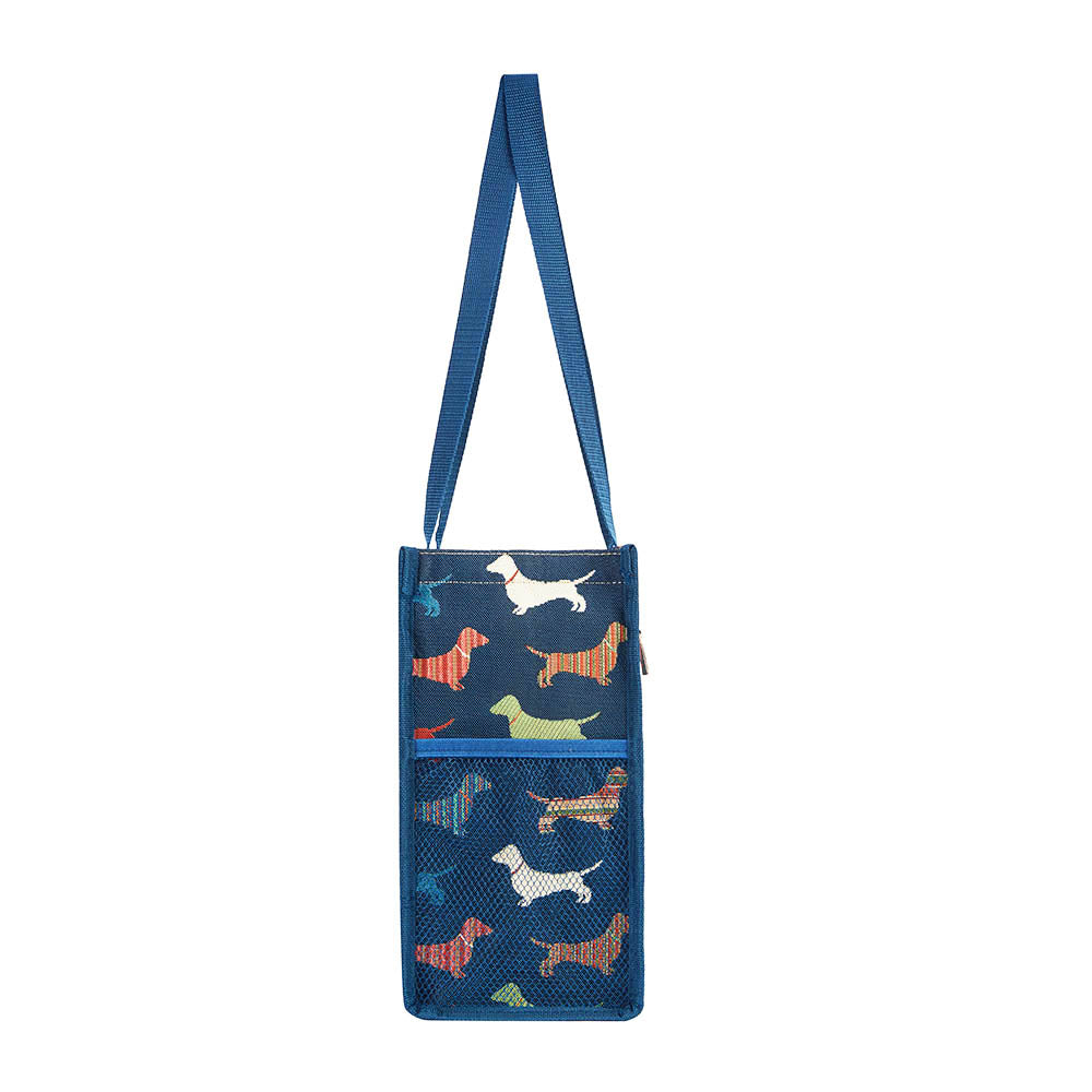 Dachshund Blue Shopper Bag