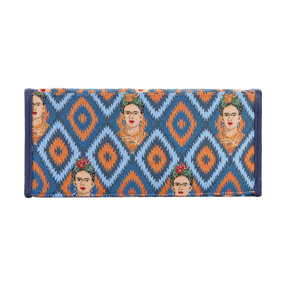 Frida Kahlo Icon Blue Shopper Bag