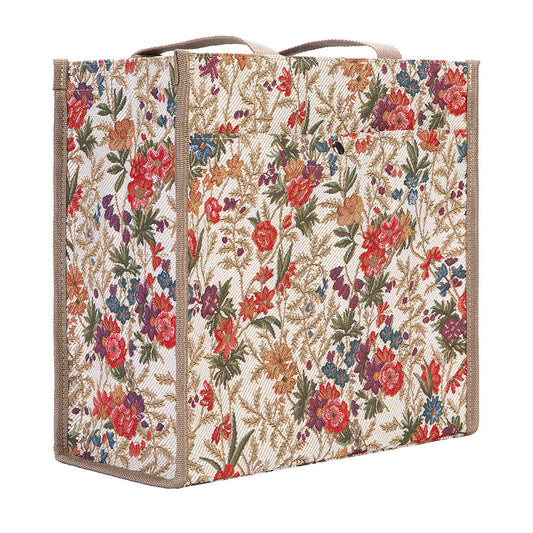 SHOP-FLMD | FLOWER MEADOW SHOPPER BAG - www.signareusa.com