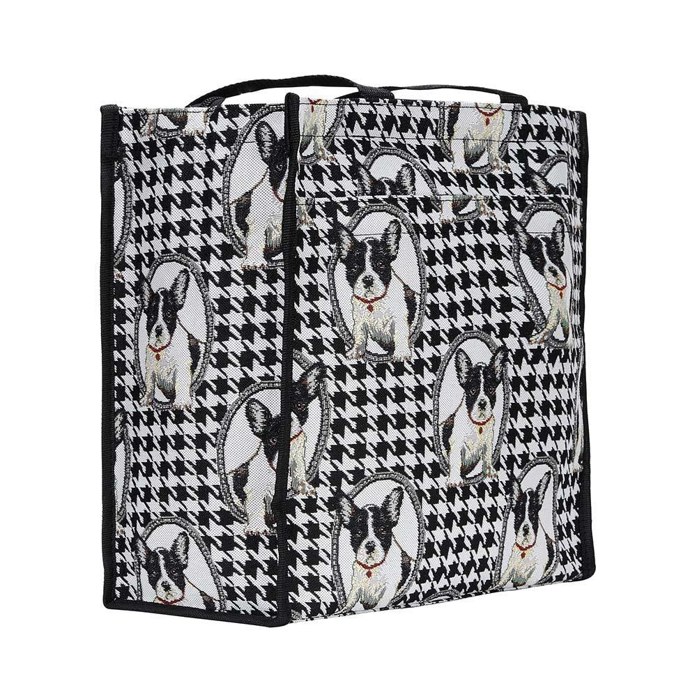 SHOP-FREN | FRENCH BULLDOG SHOPPER BAG - www.signareusa.com