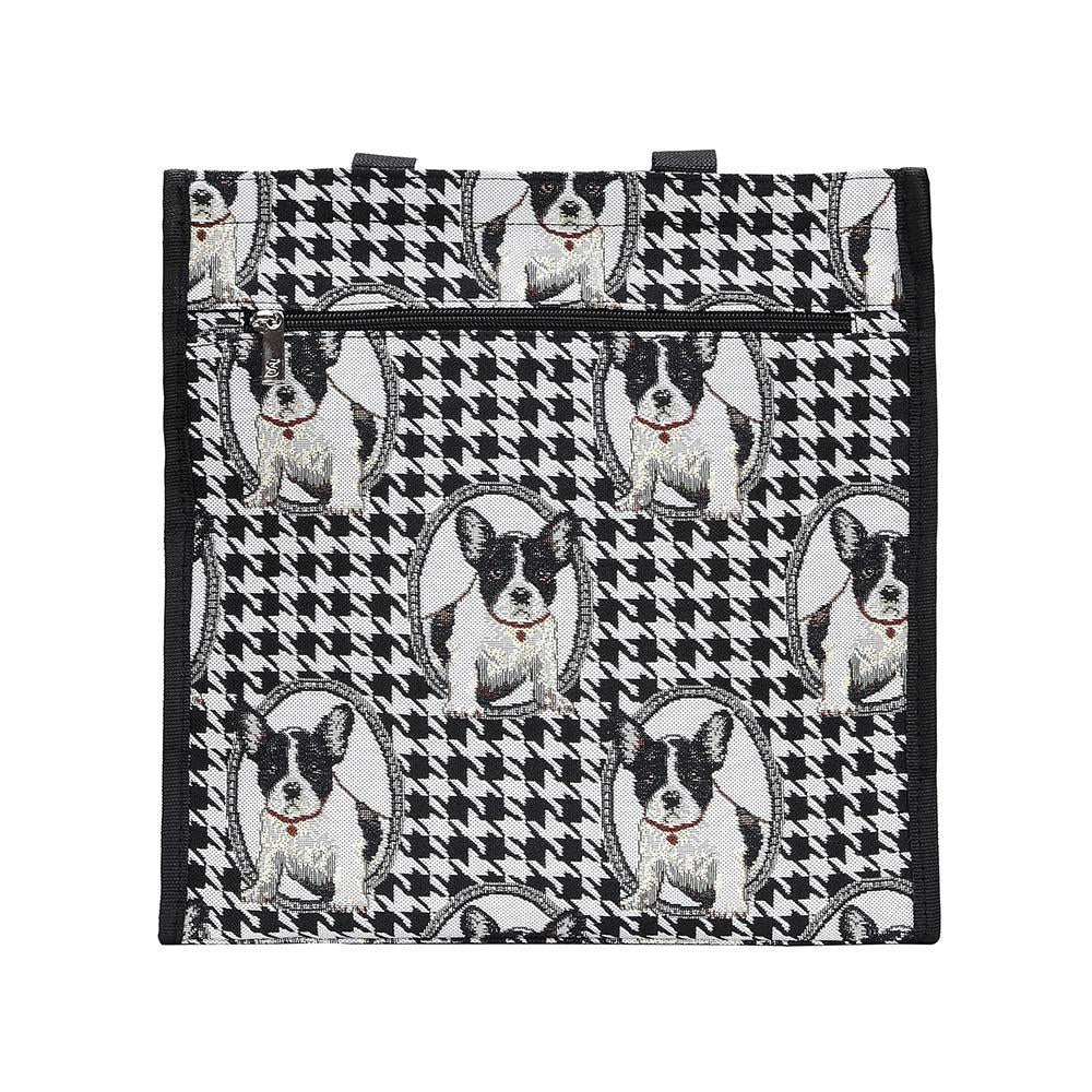 SHOP-FREN | FRENCH BULLDOG SHOPPER BAG - www.signareusa.com