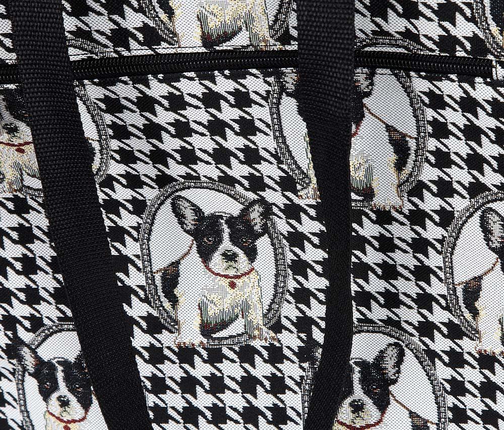 SHOP-FREN | FRENCH BULLDOG SHOPPER BAG - www.signareusa.com