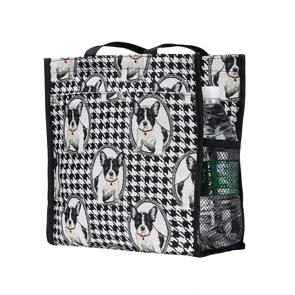 SHOP-FREN | FRENCH BULLDOG SHOPPER BAG - www.signareusa.com