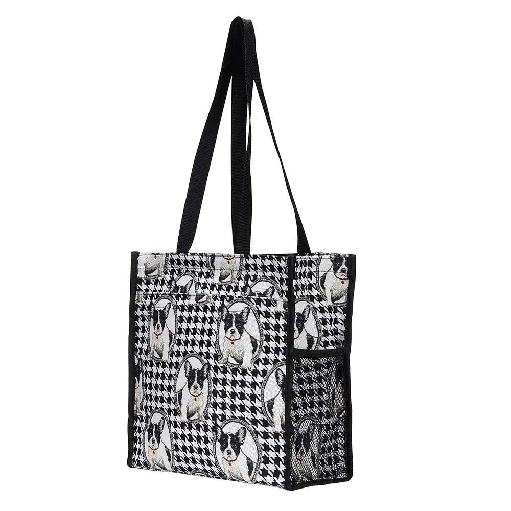 SHOP-FREN | FRENCH BULLDOG SHOPPER BAG - www.signareusa.com