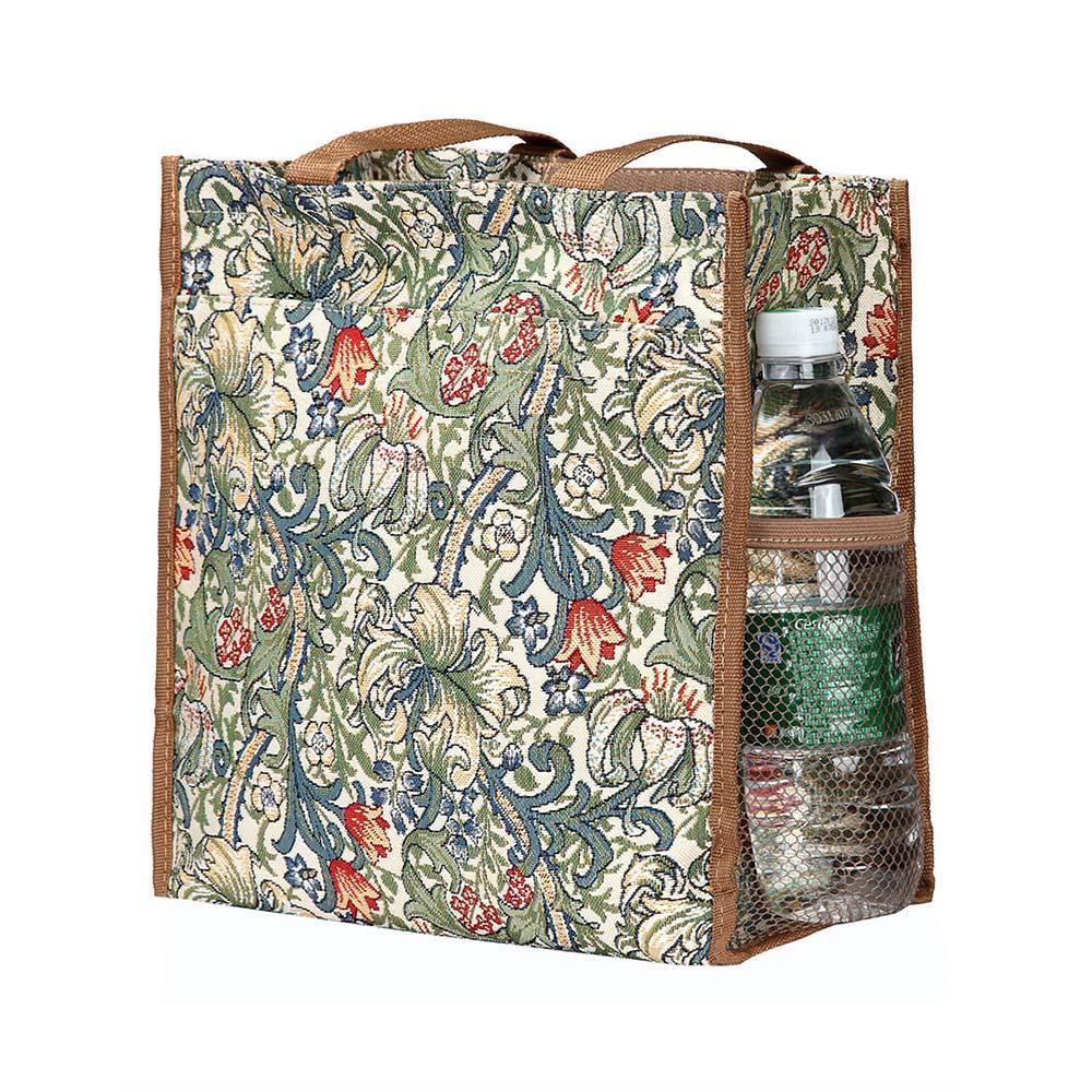 SHOP-GLILY | WILLIAM MORRIS GOLDEN LILY SHOPPER BAG - www.signareusa.com