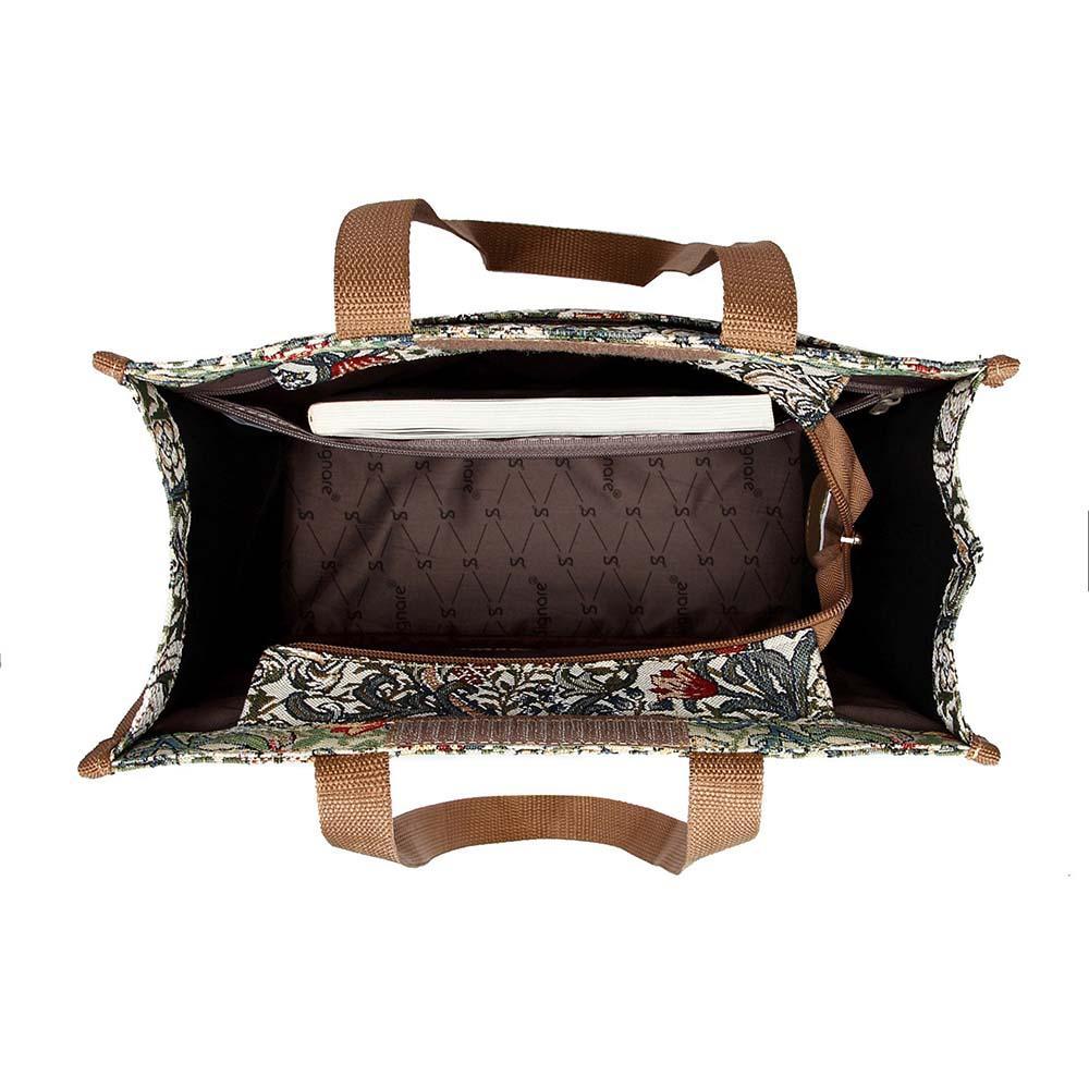 SHOP-GLILY | WILLIAM MORRIS GOLDEN LILY SHOPPER BAG - www.signareusa.com