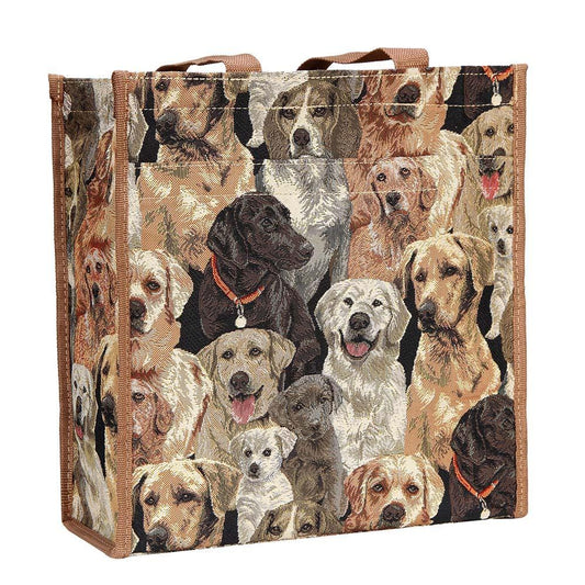 SHOP-LAB | LABRADOR DOG SHOPPER BAG - www.signareusa.com