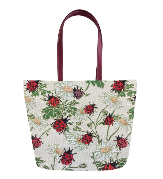 SHOU-LDBD | LADYBUG SHOULDER BAG TOTE HANDBAG - www.signareusa.com