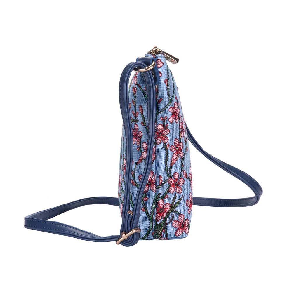 SLING-BLOS | ALMOND BLOSSO AND SWALLOW SLING BAG PURSE CROSSBODY - www.signareusa.com