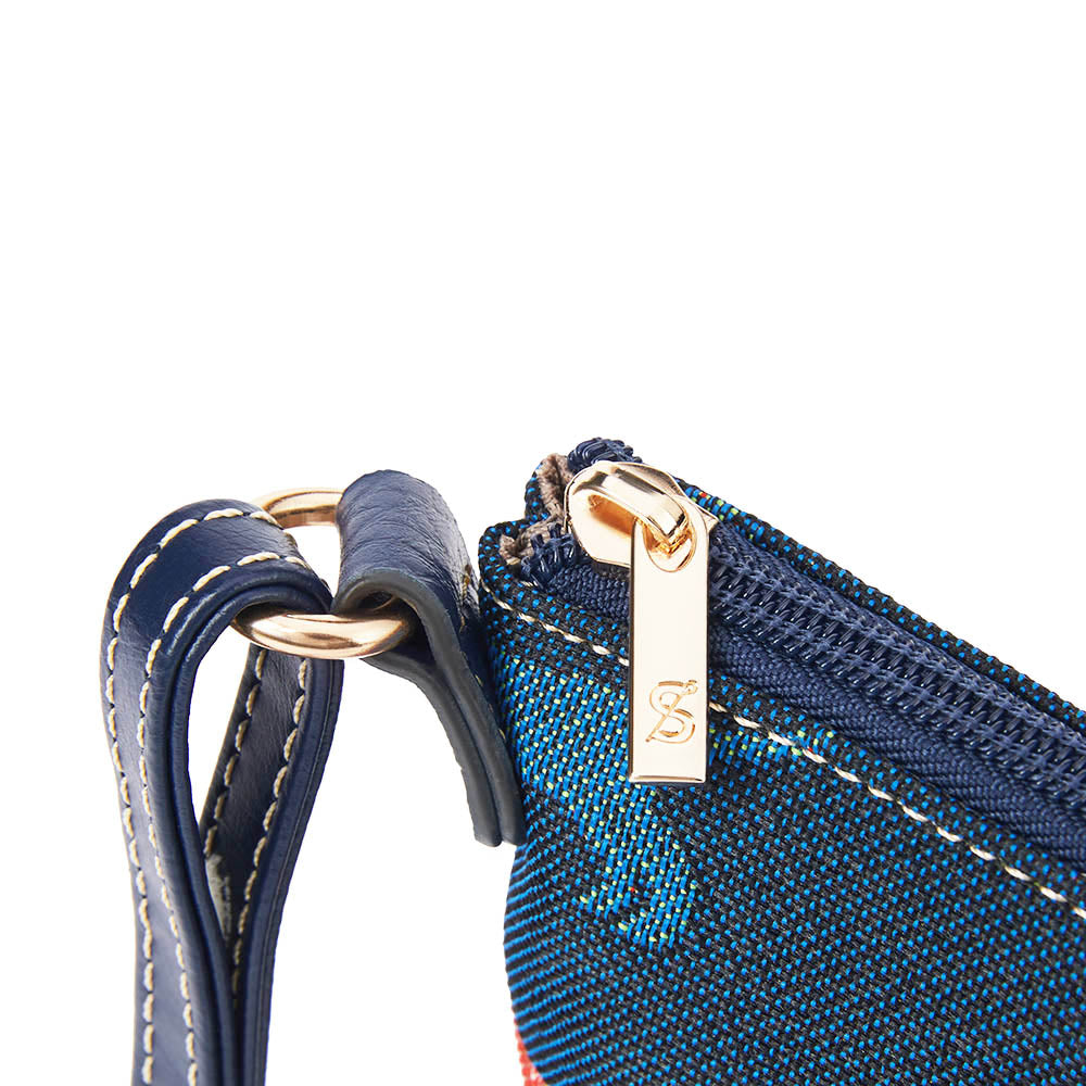 Dachshund Blue Sling Bag