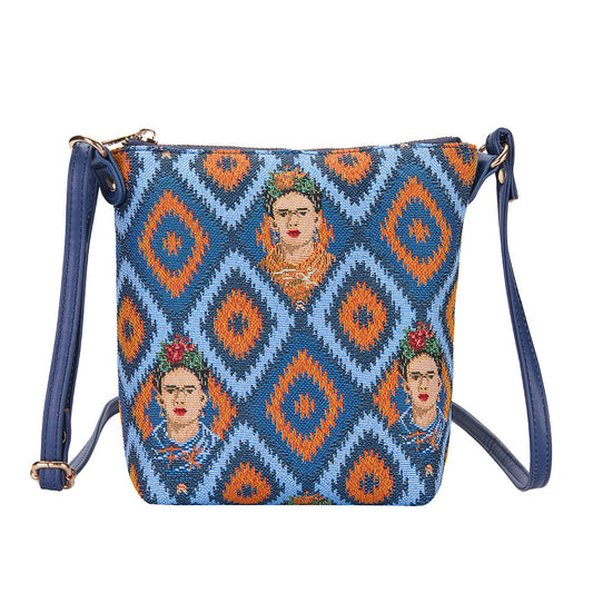 Frida Kahlo Blue Sling Bag