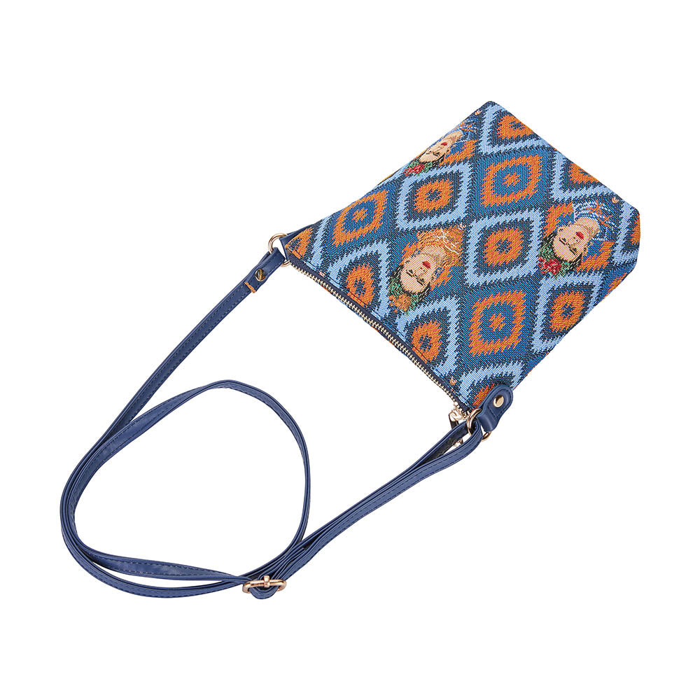 Frida Kahlo Blue Sling Bag