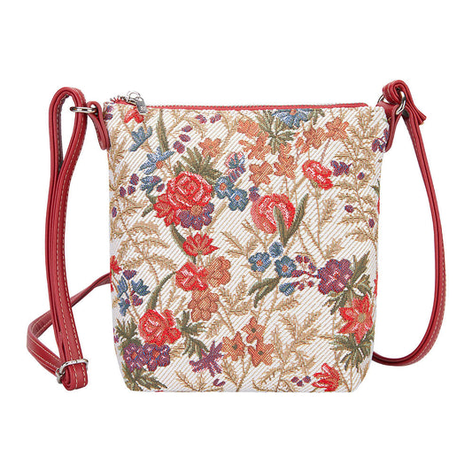 SLING-FLMD | FLOWER MEADOW SLING BAG PURSE CROSSBODY - www.signareusa.com