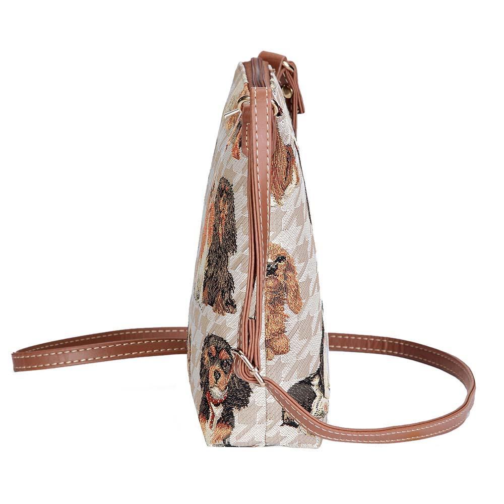 SLING-KGCS | KING CHARLES CAVALIER SPANIEL SLING BAG PURSE CROSSBODY - www.signareusa.com