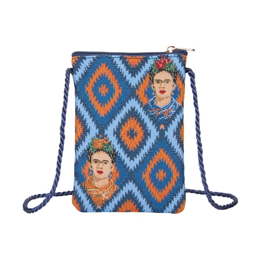 Frida Khalo Icon Blue Smart Bag