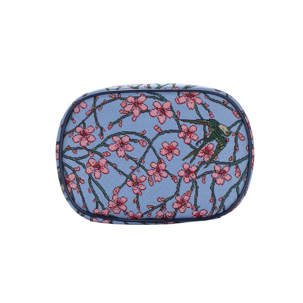 TOIL-BLOS | ALMOND BLOSSOM AND SWALLOW TOILETRY VANITY TRAVEL BAG - www.signareusa.com