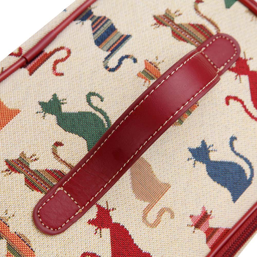 TOIL-CHEKY | CHEEKY CAT TOILETRY VANITY TRAVEL BAG - www.signareusa.com