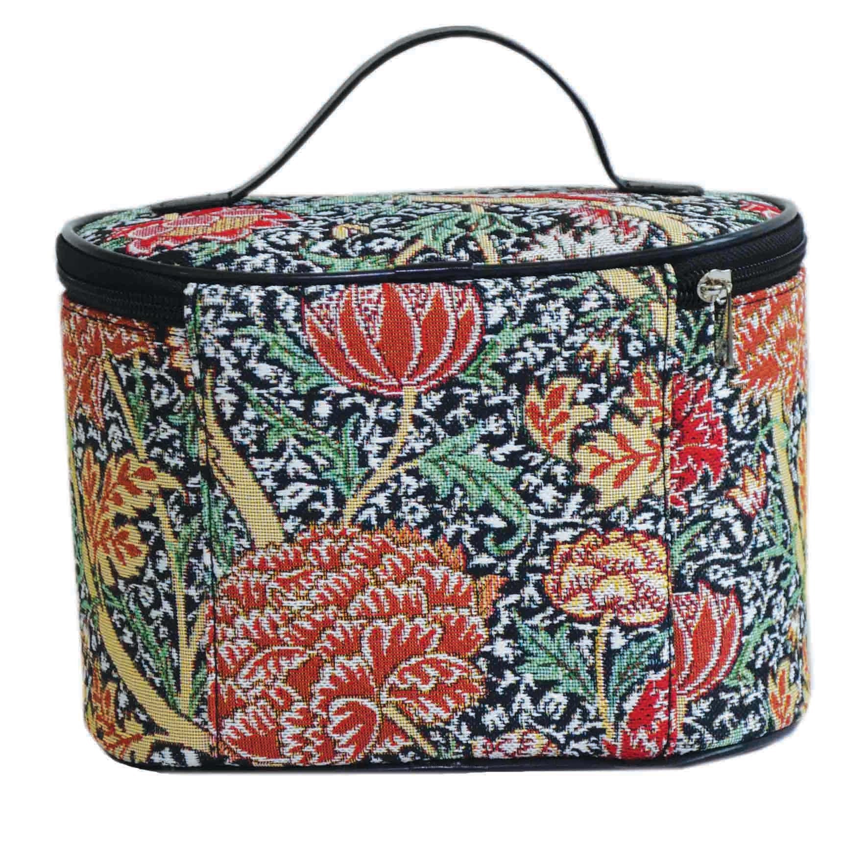 TOIL-CRAY | WILLIAM MORRIS THE CRAY TOILETRY VANITY TRAVEL BAG - www.signareusa.com