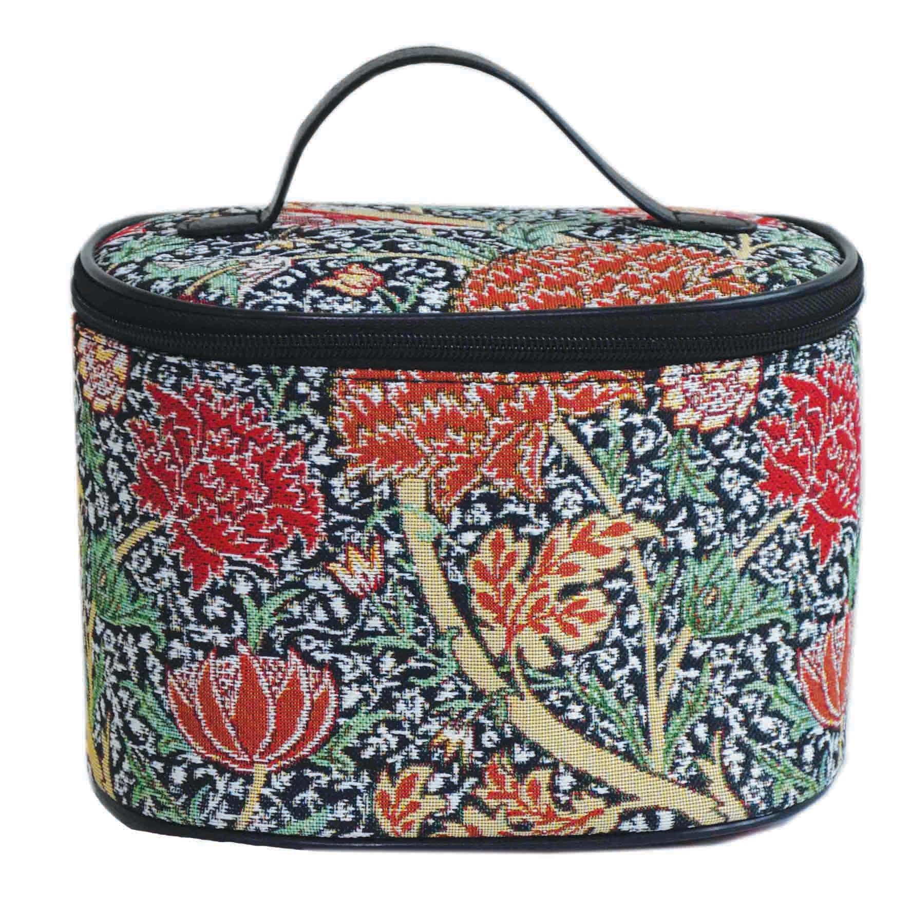 TOIL-CRAY | WILLIAM MORRIS THE CRAY TOILETRY VANITY TRAVEL BAG - www.signareusa.com