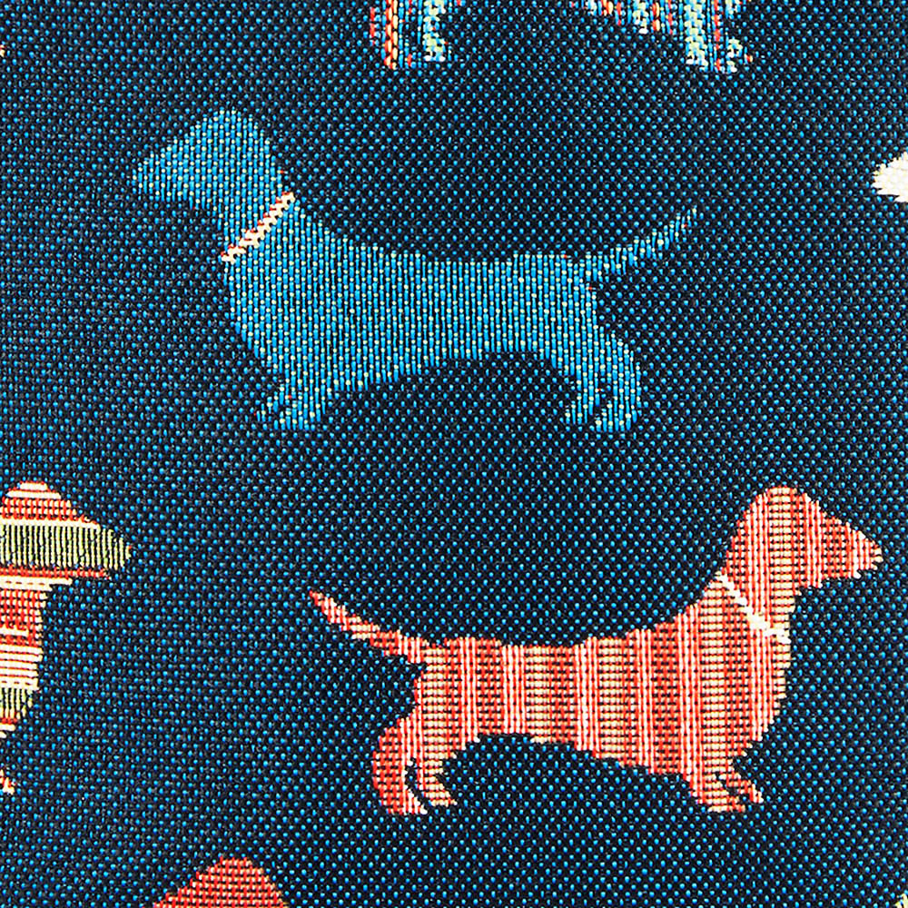 Dachshund Blue Toiletry Vanity Bag