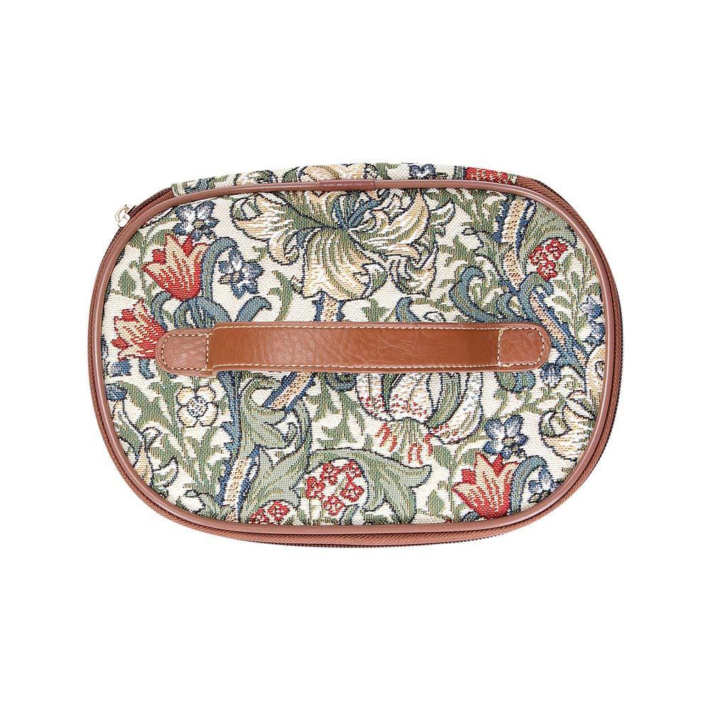 TOIL-GLILY | WILLIAM MORRIS GOLDEN LILY TOILETRY VANITY TRAVEL BAG - www.signareusa.com