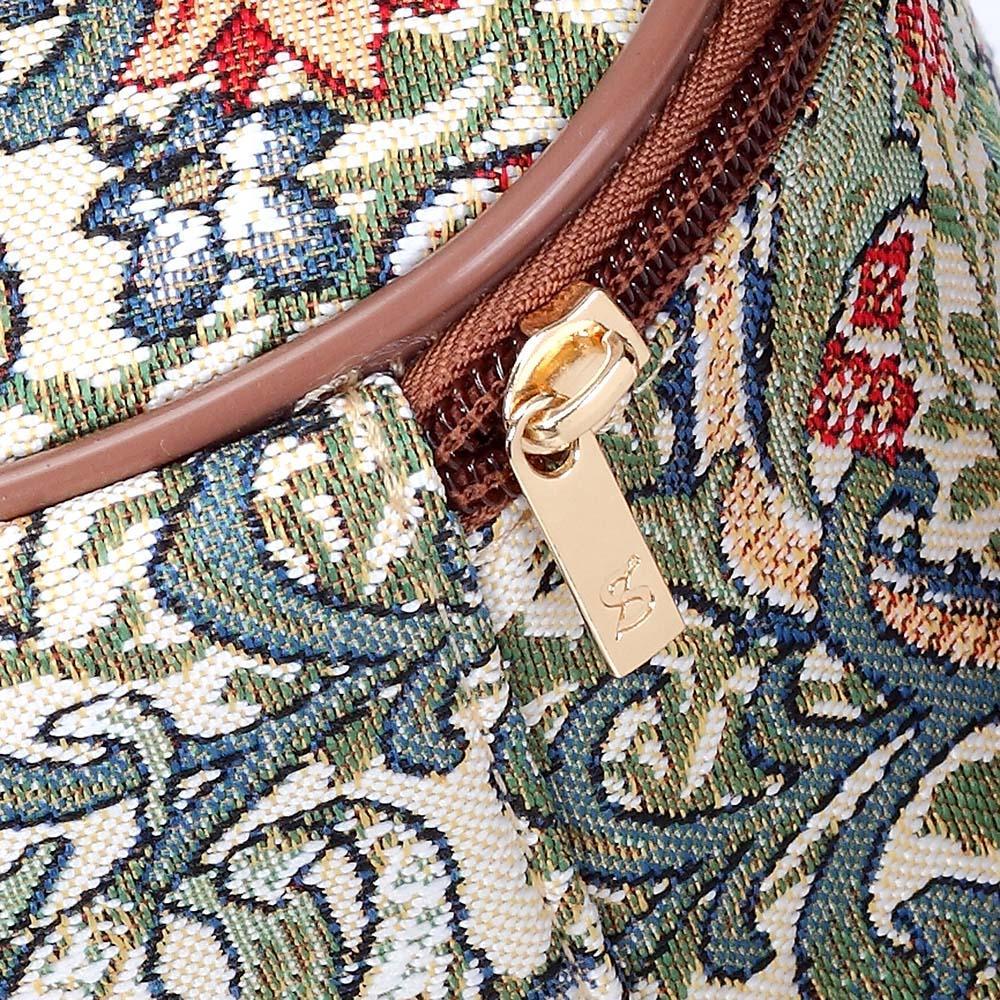 TOIL-GLILY | WILLIAM MORRIS GOLDEN LILY TOILETRY VANITY TRAVEL BAG - www.signareusa.com