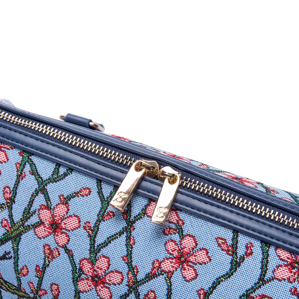 TRAV-BLOS | ALMOND BLOSSOM AND SWALLOW TRAVEL BAG WEEKEND GYM HOLDALL - www.signareusa.com