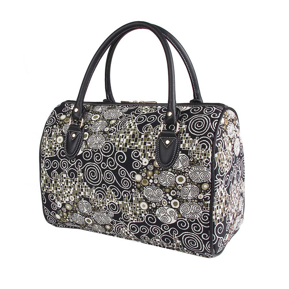 TRAV-KISS | GUSTAV KLIMT THE KISS TRAVEL BAG WEEKEND GYM HOLDALL - www.signareusa.com