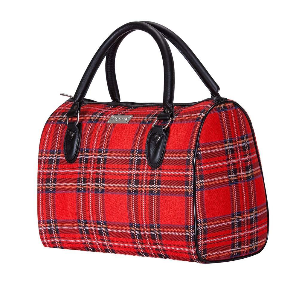 TRAV-RSTT | ROYAL STEWART TARTAN TRAVEL BAG WEEKEND GYM HOLDALL - www.signareusa.com