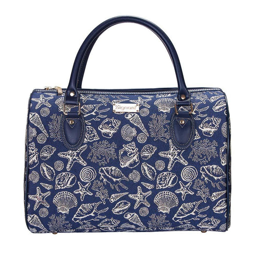 TRAV-SHELL | SEA SHELL TRAVEL BAG WEEKEND GYM HOLDALL - www.signareusa.com