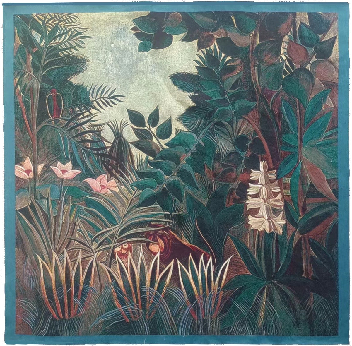 WH-HR-EQUATORIALJUNGLE | Henri Rousseau Equatorial Jungle W142 x H142 CM (W56 x H56 INCH)