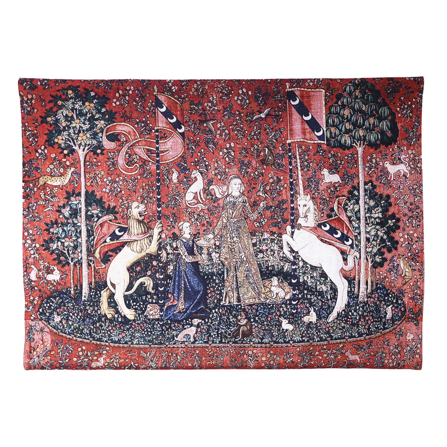 WH-LU-TA | Lady & Unicorn Sense Of Taste 85 X 120 Cm Wall Hanging