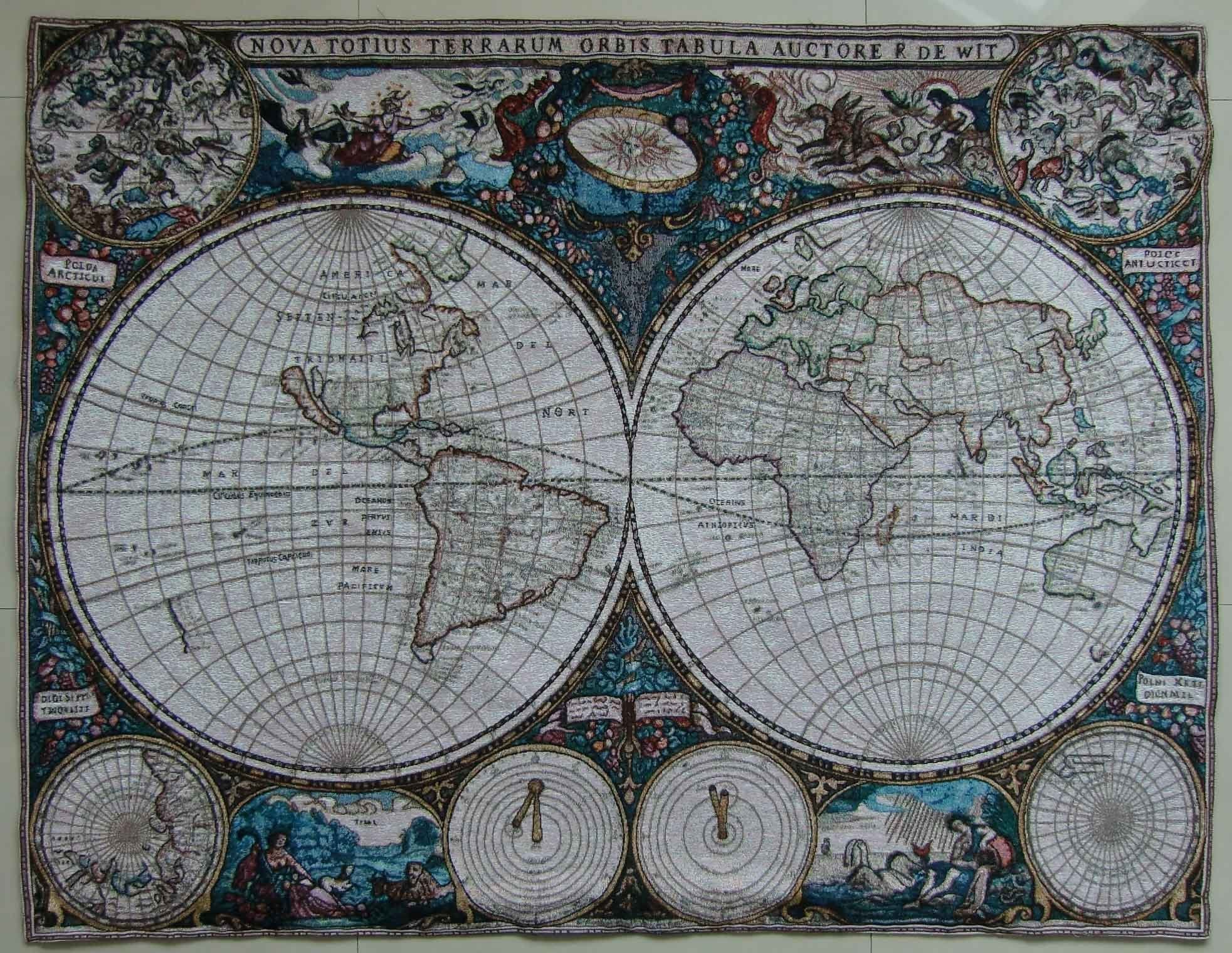 Wh Map Layout WH-MAP-2 | Ancient World Map 2 55 X 43