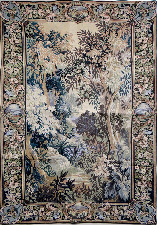 WH-RG | ROYAL GARDENS 40 X 58 " INCH WALL HANGING TAPESTRY ART - www.signareusa.com