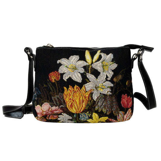 Ambrosius Bosschaert Still Life Crossbody Bag