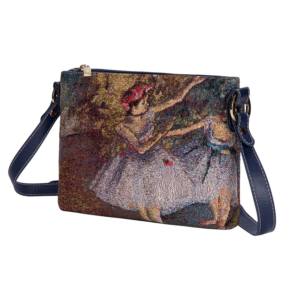 XB02-ART-ED-BLR-2 | EDGAR DEGAS BALLERINA CROSS BODY BAG PURSE HANDBAG - www.signareusa.com