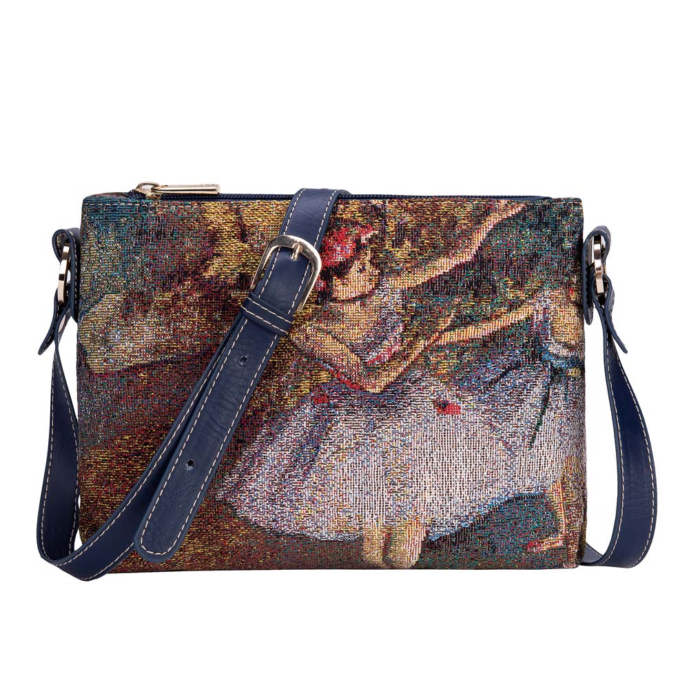 XB02-ART-ED-BLR-2 | EDGAR DEGAS BALLERINA CROSS BODY BAG PURSE HANDBAG - www.signareusa.com