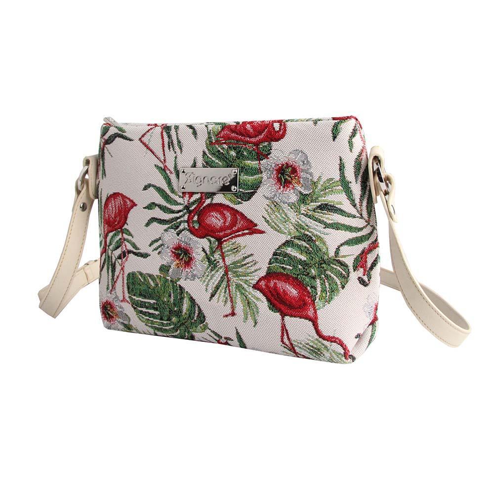 XB02-FLAM | FLAMINGO CROSS BODY BAG PURSE HANDBAG - www.signareusa.com