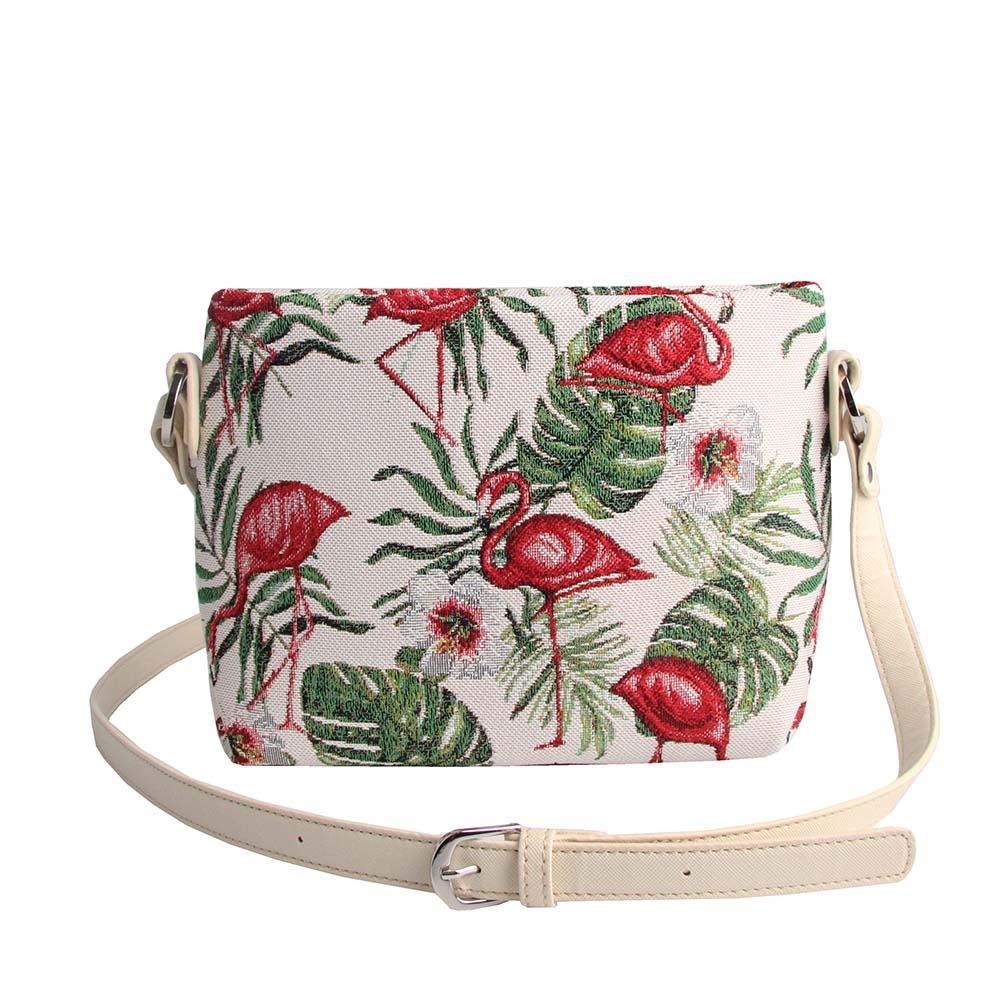 XB02-FLAM | FLAMINGO CROSS BODY BAG PURSE HANDBAG - www.signareusa.com