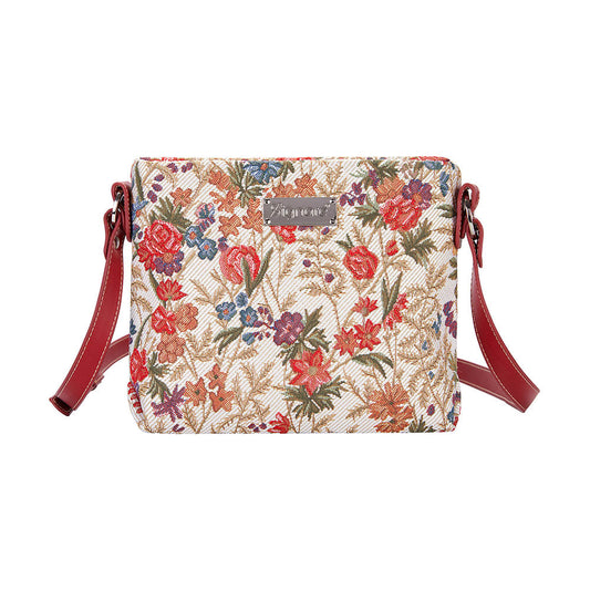 XB02-FLMD | FLOWER MEADOW CROSS BODY BAG PURSE HANDBAG - www.signareusa.com