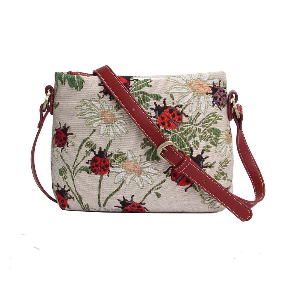 XB02-LDBD | LADYBUG CROSS BODY BAG PURSE HANDBAG - www.signareusa.com