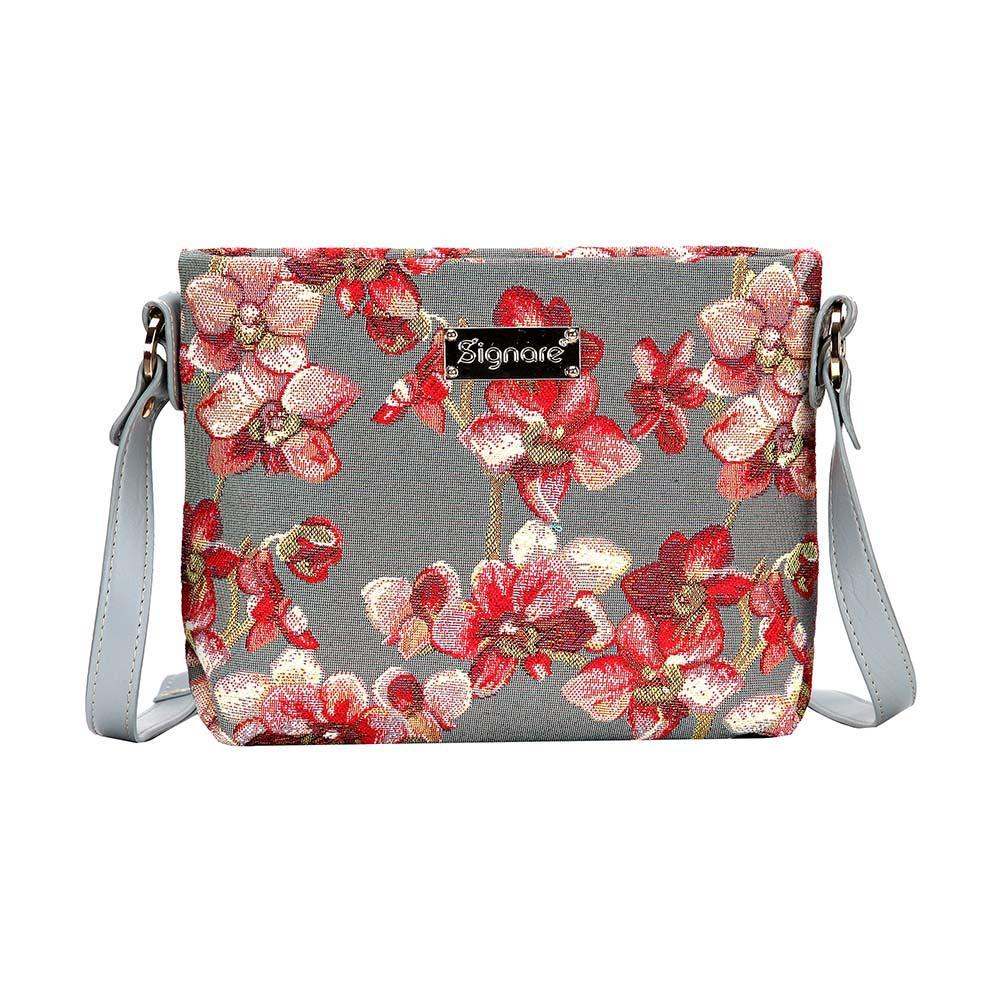 XB02-ORC | ORCHID CROSS BODY BAG PURSE HANDBAG - www.signareusa.com