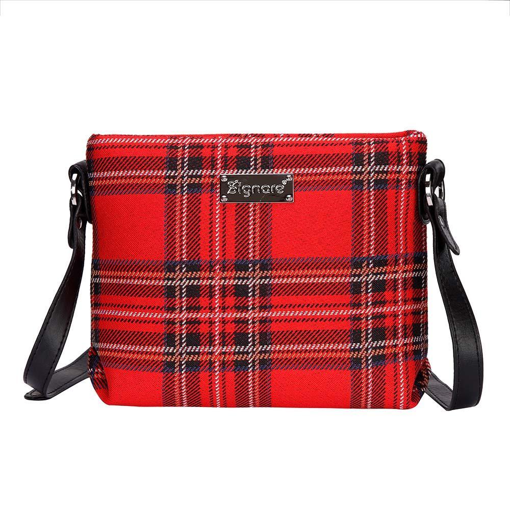 XB02-RSTT | ROYAL STEWART TARTAN CROSS BODY BAG PURSE HANDBAG - www.signareusa.com