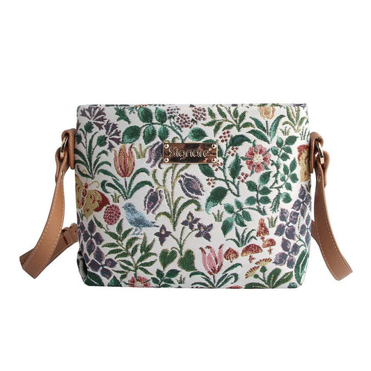 XB02-SPFL | CFA VOYSEY SPRING FLOWER CROSS BODY BAG PURSE HANDBAG - www.signareusa.com