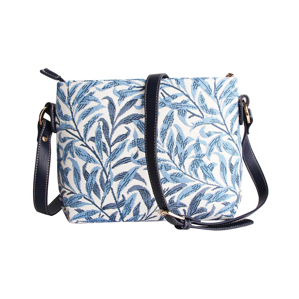 XB02-WIOW | WILLIAM MORRIS WILLOW BOUGH CROSS BODY BAG PURSE HANDBAG - www.signareusa.com